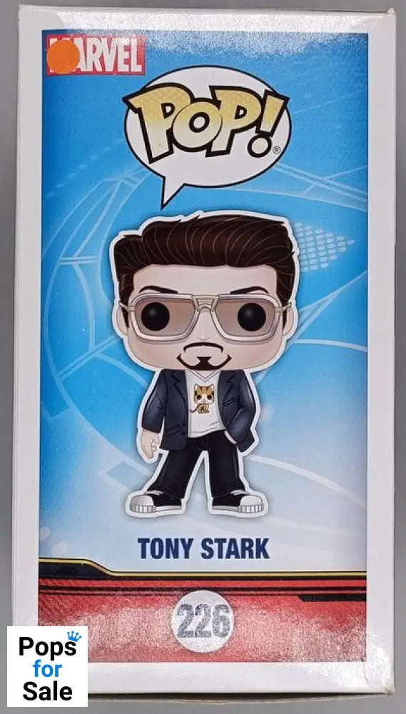 #226 Tony Stark - Marvel Spider-Man Homecoming - Box Damaged Funko POP