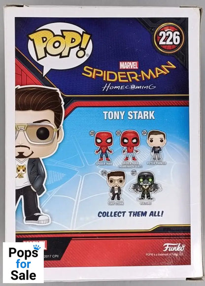 #226 Tony Stark - Marvel Spider-Man Homecoming - Box Damaged Funko POP