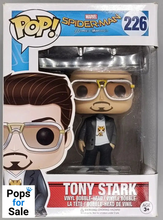 #226 Tony Stark - Marvel Spider-Man Homecoming - Box Damaged Funko POP