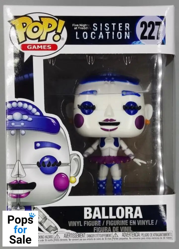 #227 Ballora - Five Nights At Freddy's Sister Location Funko POP - PopsforSale.co.uk