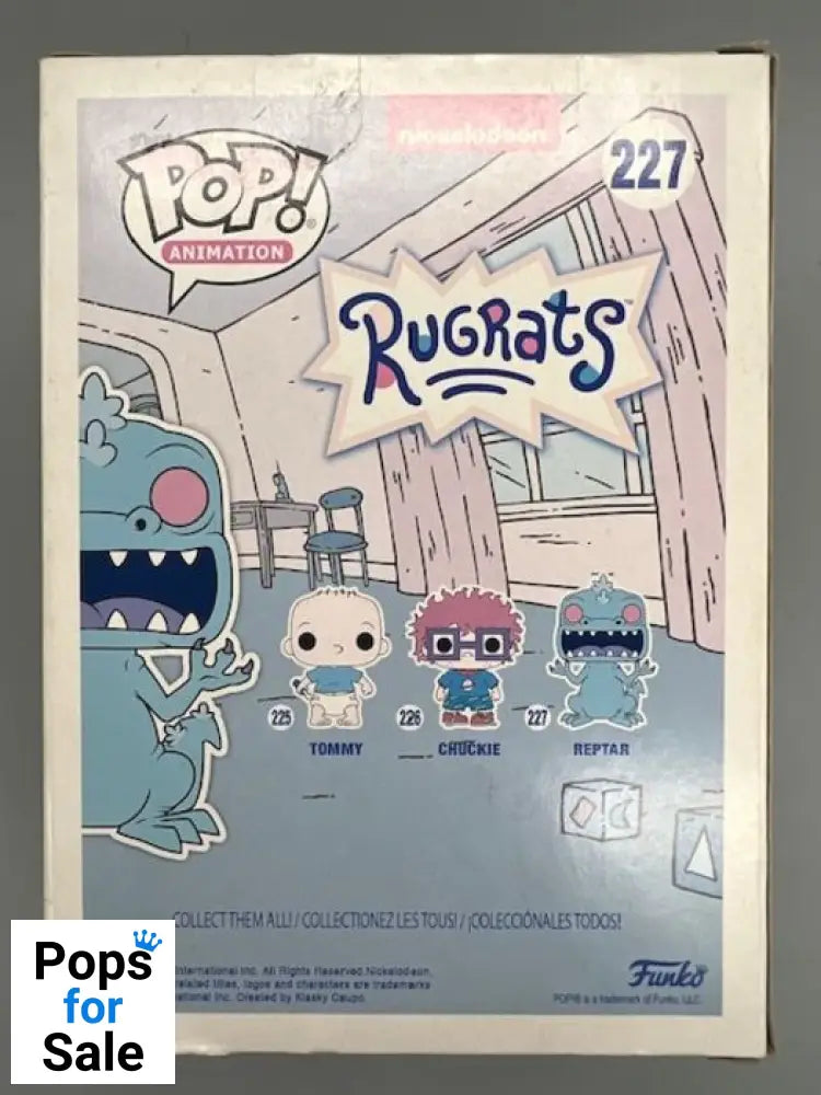227 Reptar - Glow - Nickelodeon Rugrats Funko POP - Box Damaged