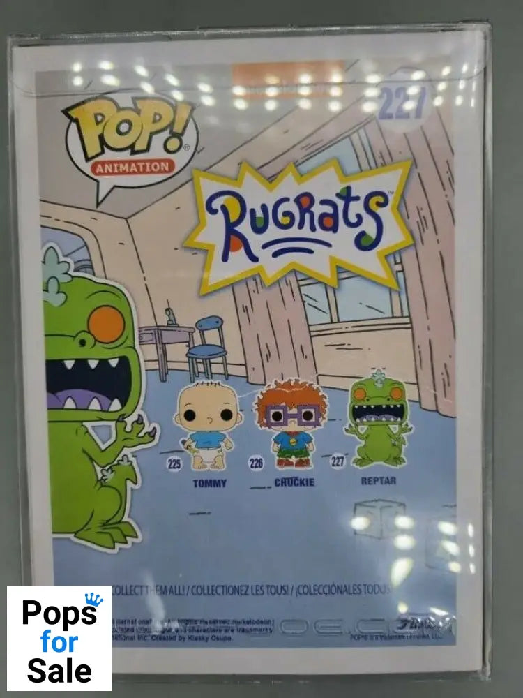 227 Reptar - Glow - Nickelodeon Rugrats Funko POP - Box Damaged