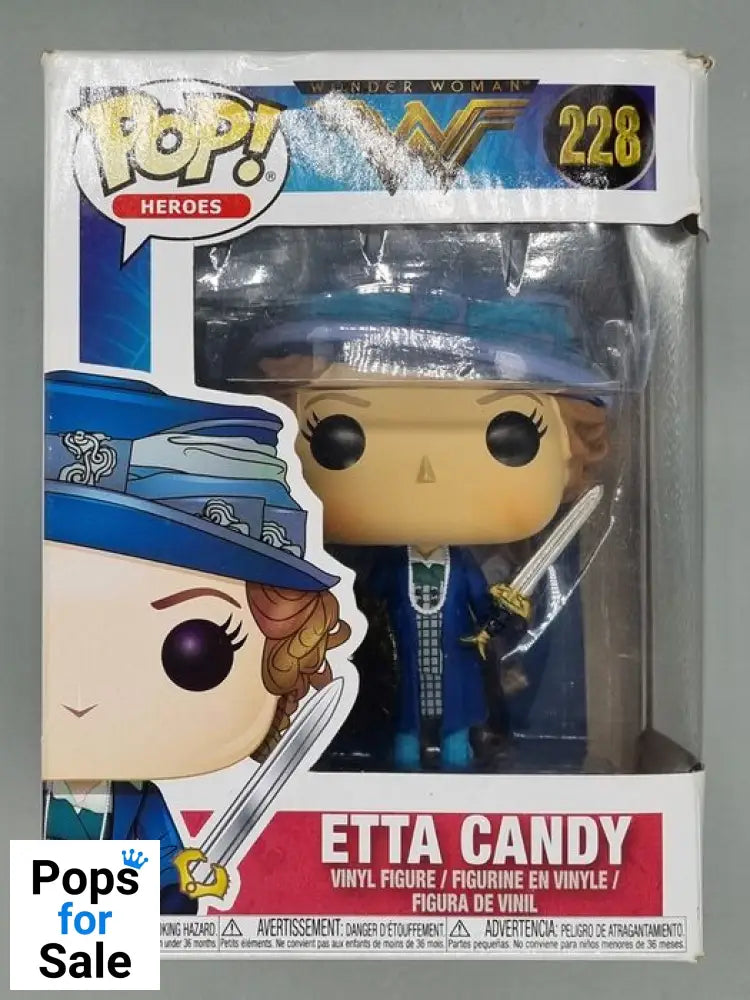 #228 Etta Candy - DC Wonder Woman - Box Damaged Funko POP