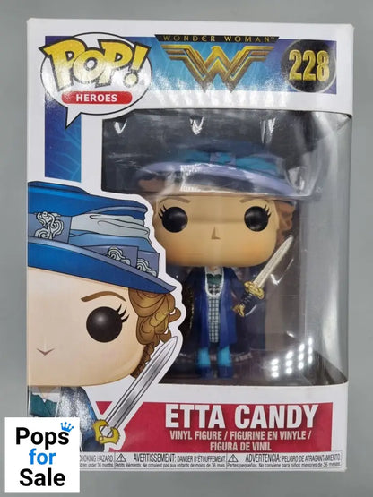 228 Etta Candy - DC Wonder Woman - Funko POP - Box Damaged