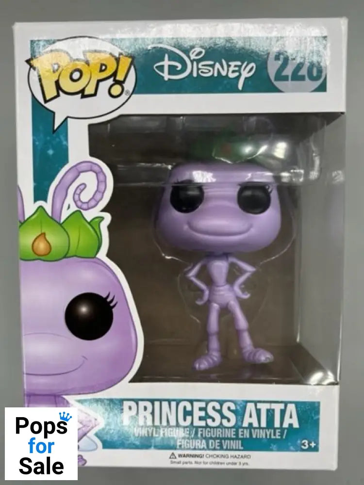 228 Princess Atta - Disney A Bug's Life - Funko POP - Box Damaged