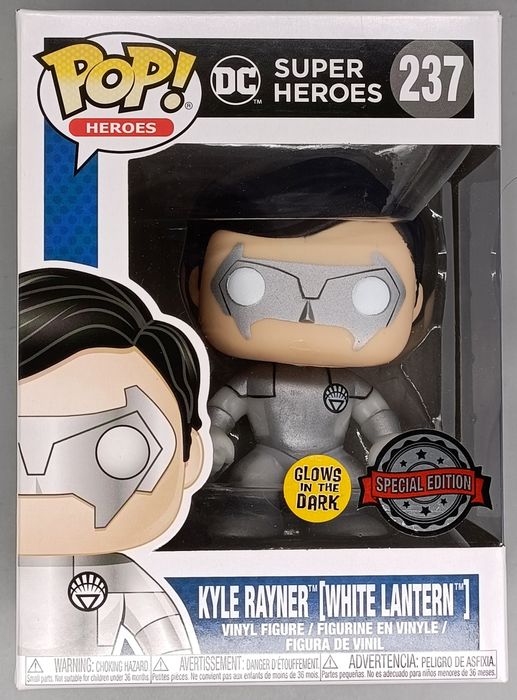 237 Kyle Rayner (White Lantern) - Glow - DC Funko POP