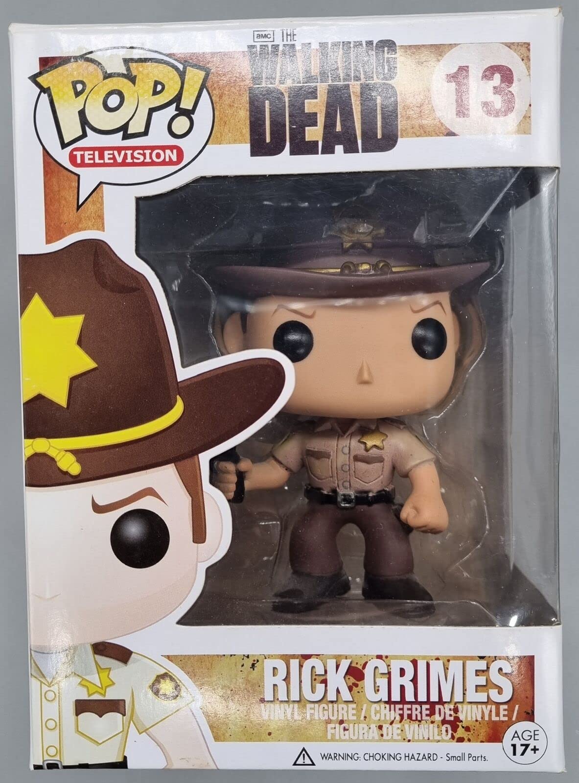13 Rick Grimes - The Walking Dead - Funko POP - Box Damaged