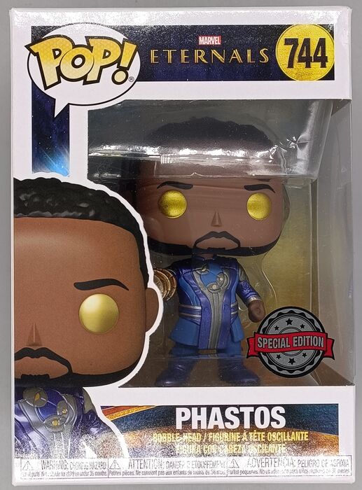744 Phastos (w/ Weapon) - Marvel Eternals - Funko POP - Box Damaged