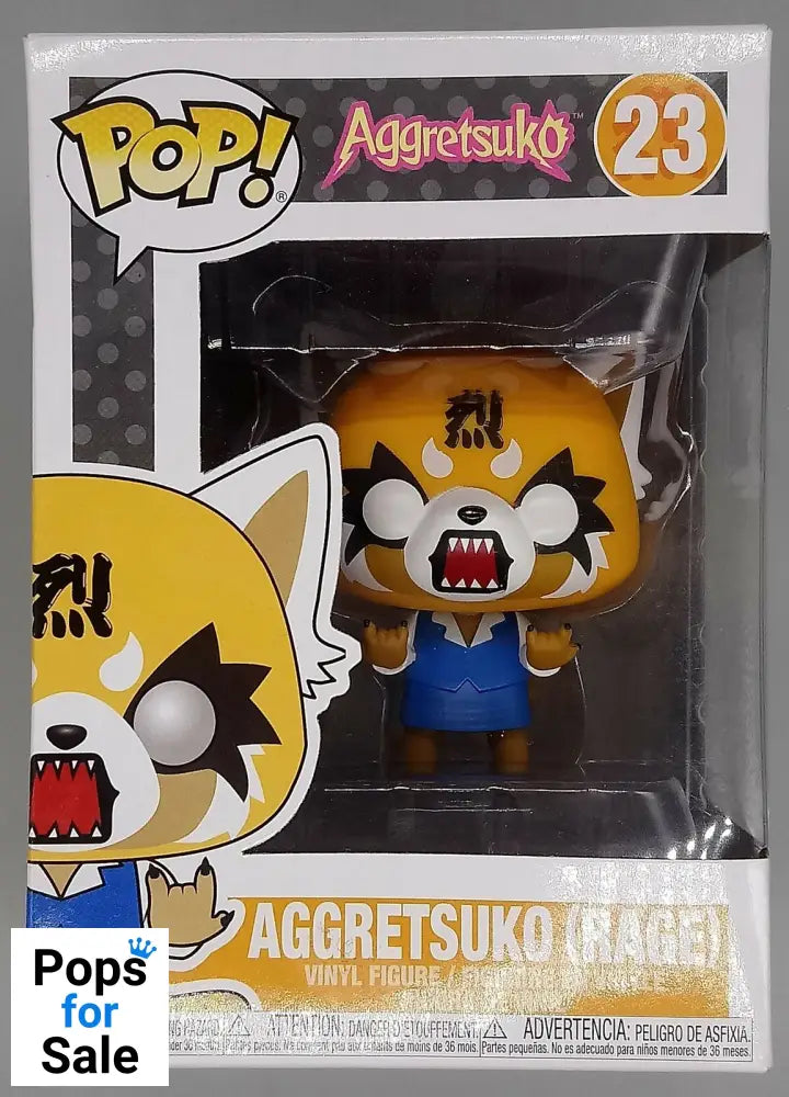 23 Aggretsuko (Rage) - Aggretsuko - Funko POP