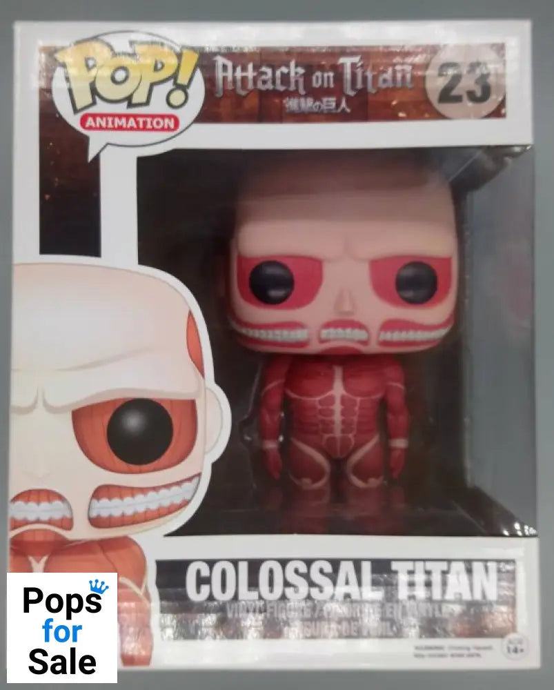 23 Colossal Titan - 6 Inch - Attack on Titan - Box Damaged Funko POP
