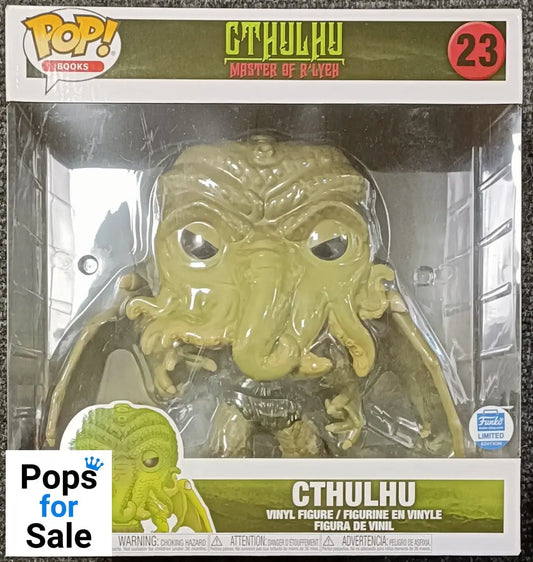 #23 Cthulhu - H.P. Lovecraft Horror Master of R'Lyeh - Box Damaged 10 Inch Funko POP