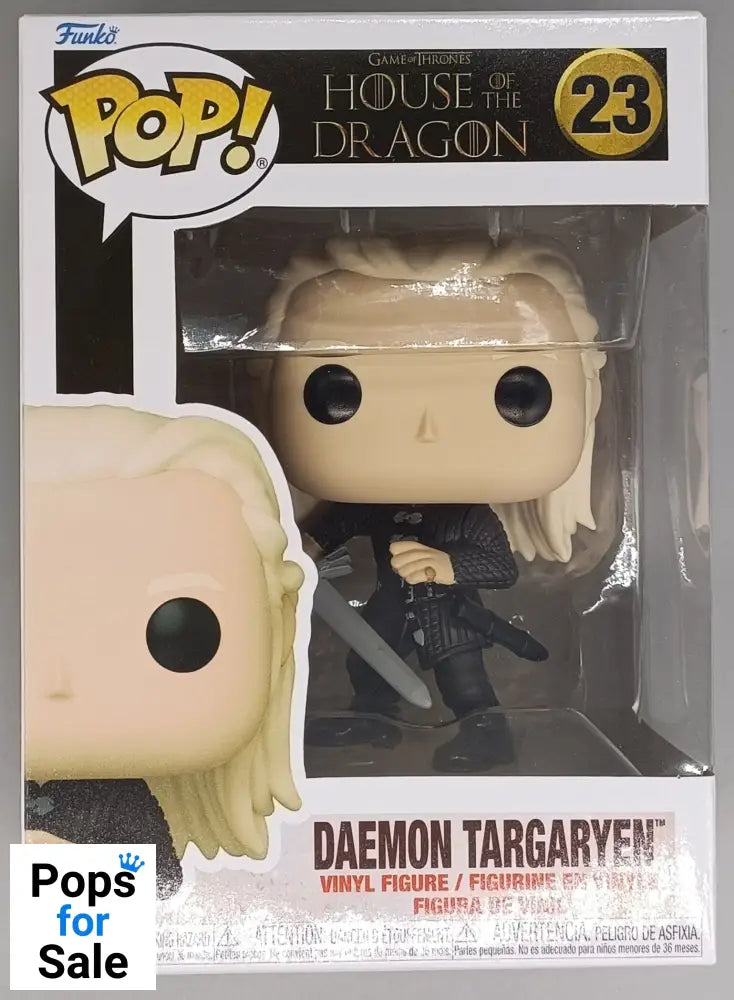 23 Daemon Targaryen - House of the Dragon Funko POP - Brand New