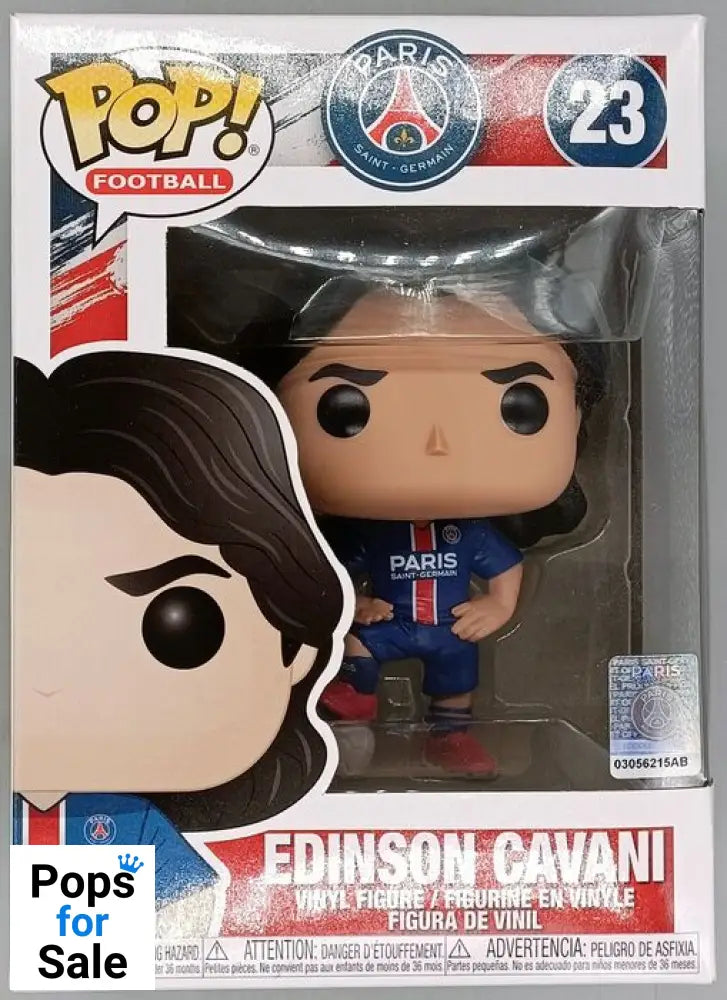 #23 Edinson Cavani - PSG Paris St Germain Funko POP - PopsforSale.co.uk