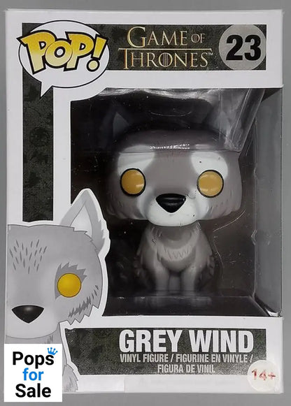 #23 Grey Wind - Game of Thrones - Box Damaged Funko POP - PopsforSale.co.uk