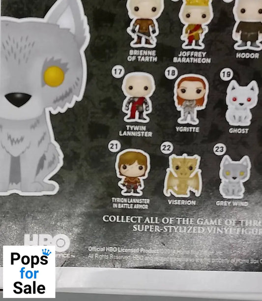 #23 Grey Wind - Game of Thrones - Box Damaged Funko POP