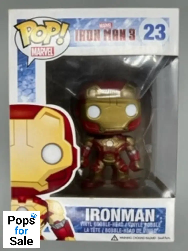 23 Iron Man - Marvel Iron Man 3 - Funko POP - Box Damaged