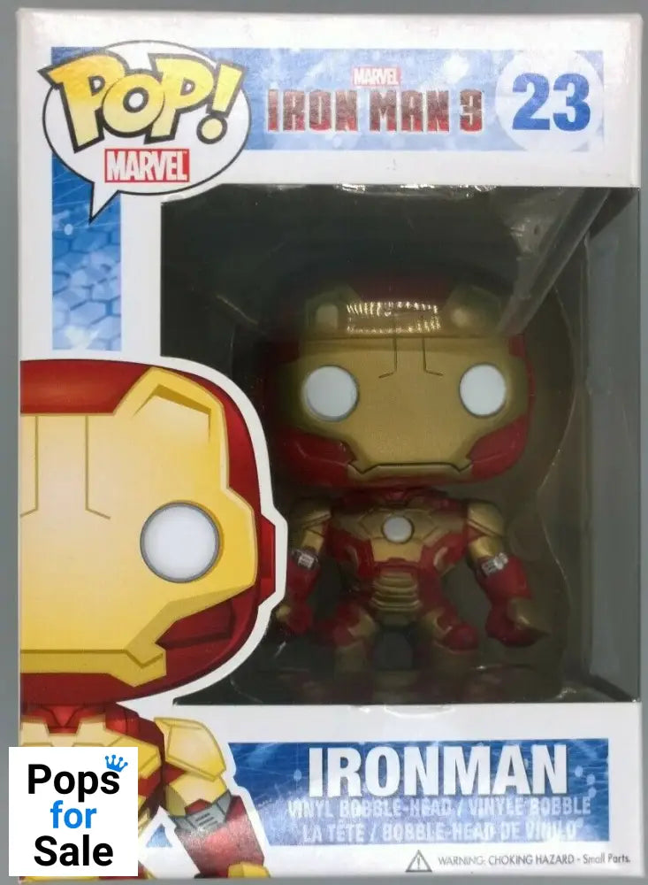 #23 Iron Man - Marvel Iron Man 3 Funko POP