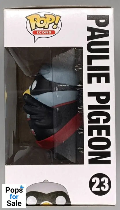 #23 Paulie Pigeon (Black) - Pop Icons - NYCC Exclusive 2019 Funko POP - PopsforSale.co.uk