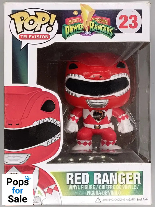23 Red Ranger - Power Rangers - Funko POP - Box Damaged