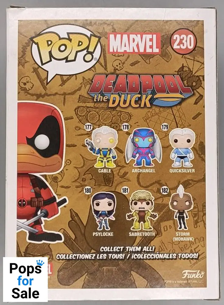 #230 Deadpool the Duck - Marvel - Box Damaged Funko POP