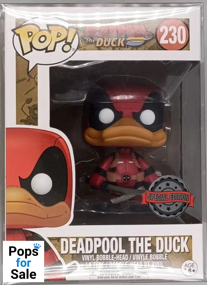 #230 Deadpool the Duck - Marvel Funko POP - PopsforSale.co.uk