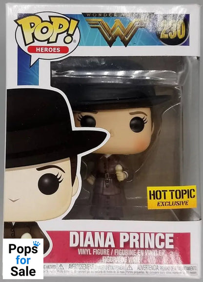 230 Diana Prince (Ice Cream) DC Wonder Woman Box Damaged Funko POP