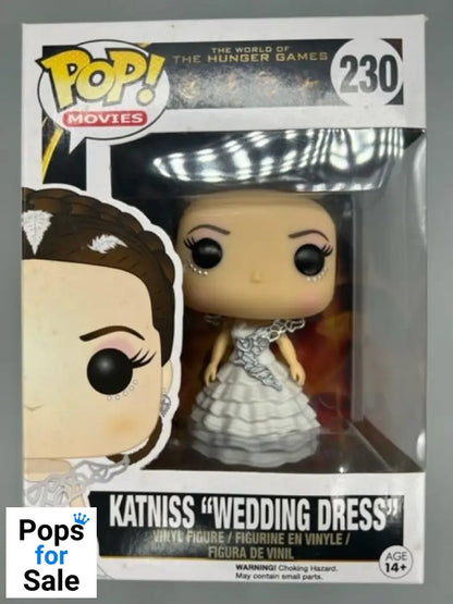 230 Katniss (Wedding Dress) - The Hunger Games - Box Damaged Funko POP