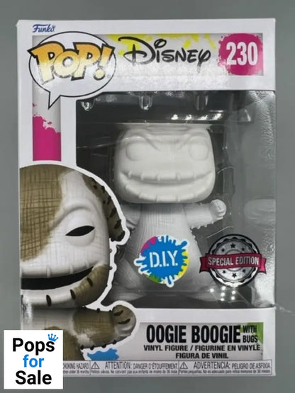 #230 Oogie Boogie (with Bugs- DIY) - Disney TNBC - Box Damaged Funko POP