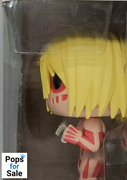 #233 Female Titan 6 Inch Glow Attack on Titan - Box Damaged Funko POP