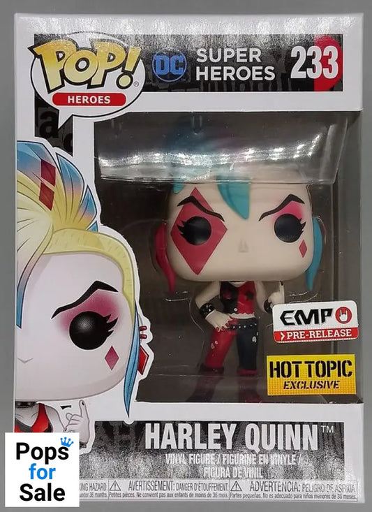 #233 Harley Quinn (Skull Bags) Punk - DC Super Heroes Funko POP