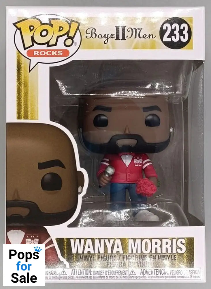 #233 Wanya Morris - Rocks - Boyz II Men Funko POP