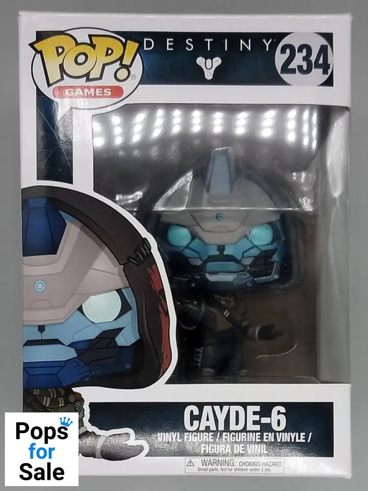 #234 Cayde-6 - Destiny - Box Damaged Funko POP