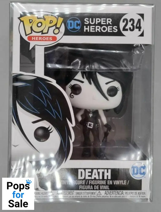 #234 Death - Pop Heroes - DC Super Heroes - Exclusive Funko POP - PopsforSale.co.uk