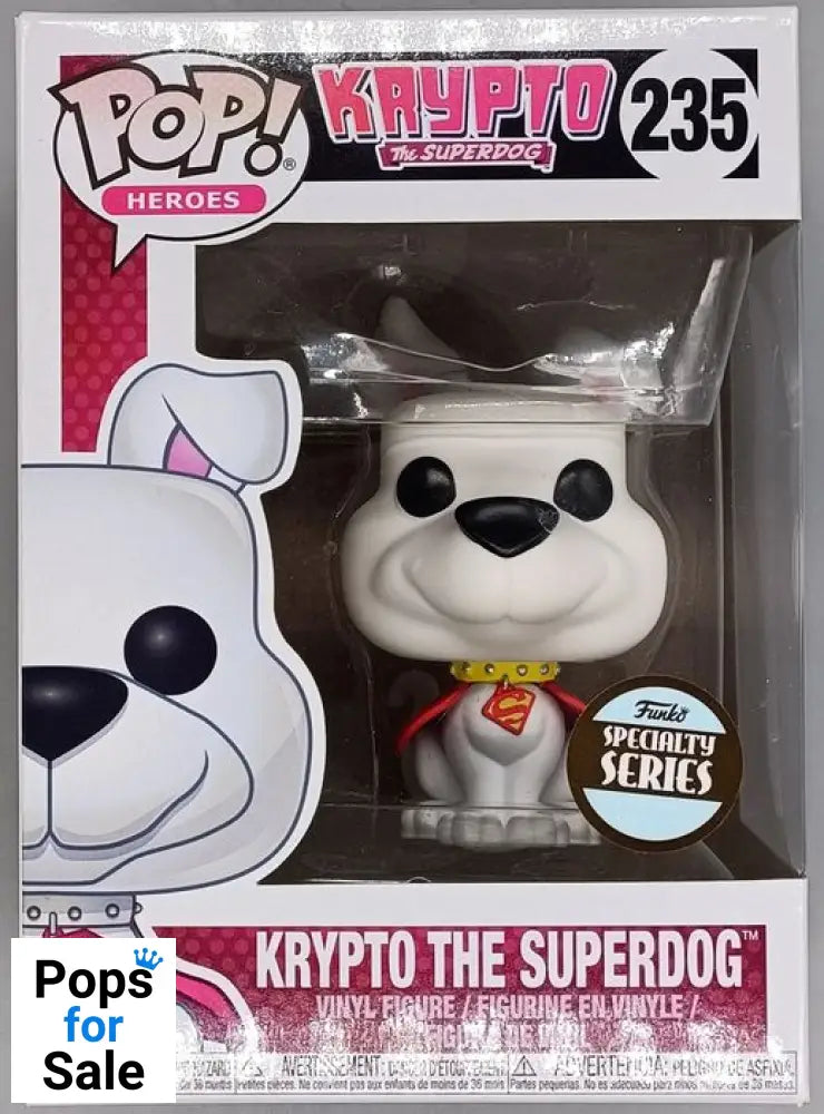 #235 Krypto the Superdog - DC - Box Damaged Funko POP