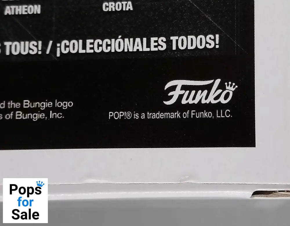 235 Lord Shaxx - Destiny Box Damaged Funko POP