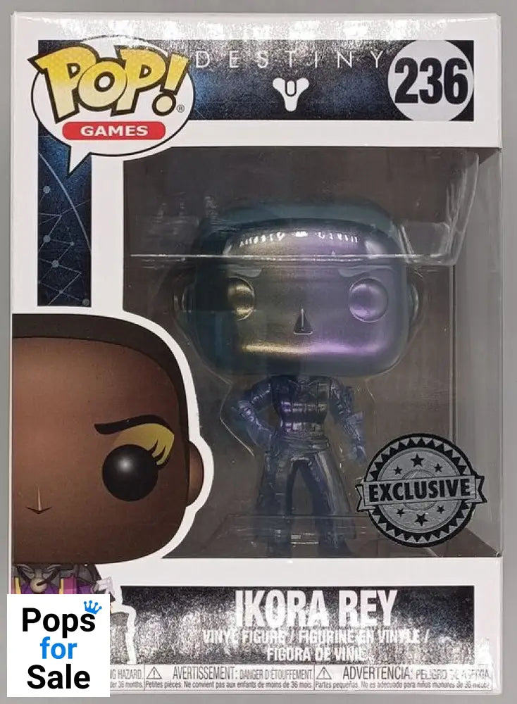 #236 Ikora Rey (Repaint) - Destiny Funko POP - PopsforSale.co.uk