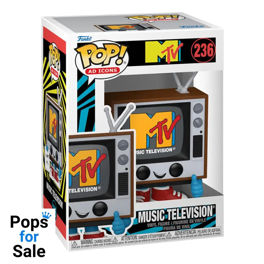 236 MTV Logo - Ad Icons - Rocks Funko POP Preorder