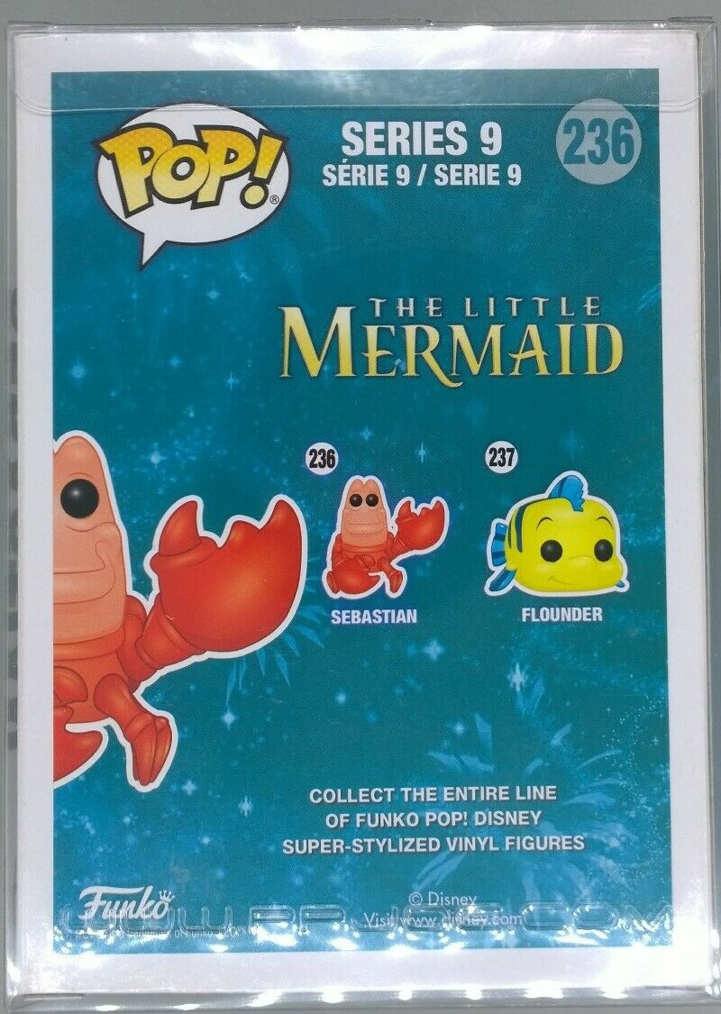 #236 Sebastian - Disney - The Little Mermaid Funko POP - PopsforSale.co.uk