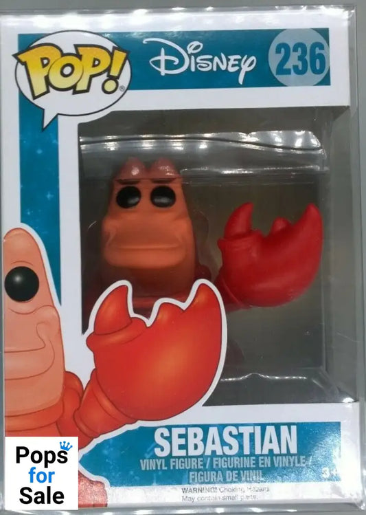 #236 Sebastian - Disney - The Little Mermaid Funko POP - PopsforSale.co.uk