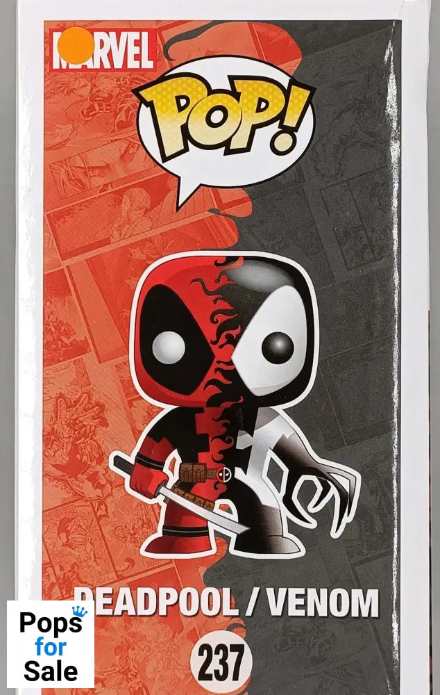 237 Deadpool / Venom - Marvel - Box Damaged Funko POP