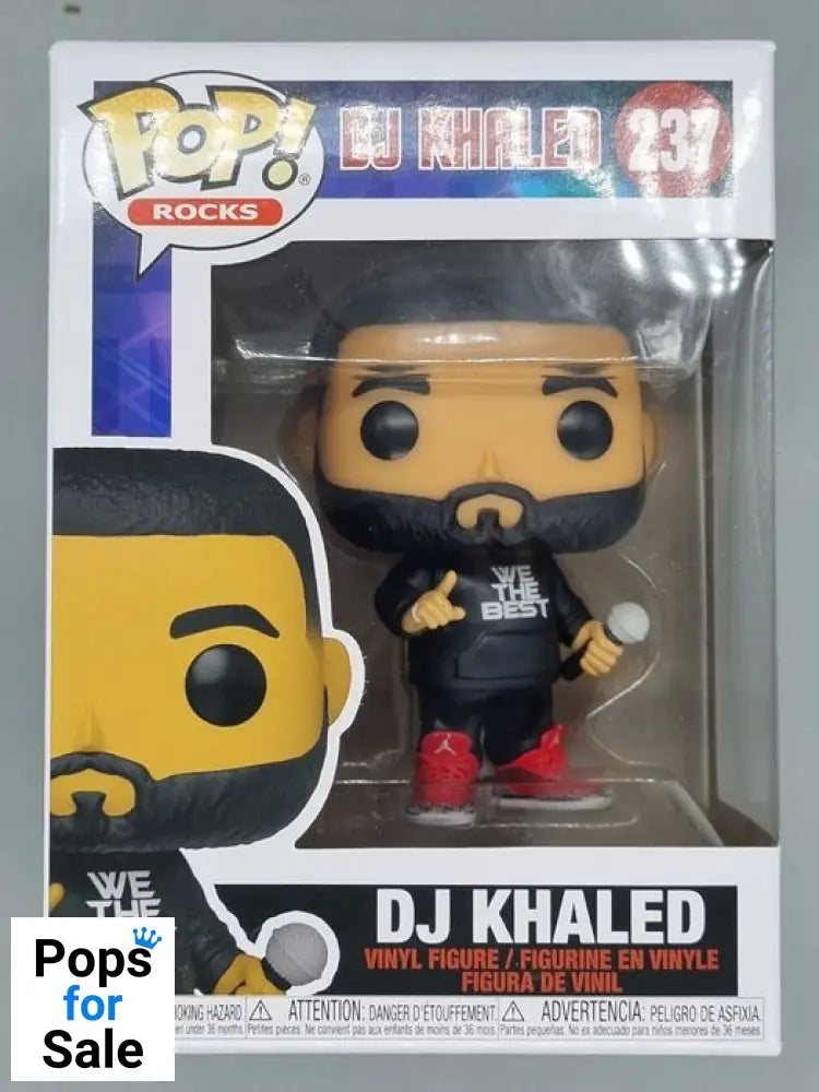 #237 DJ Khaled - Rocks Funko POP - PopsforSale.co.uk