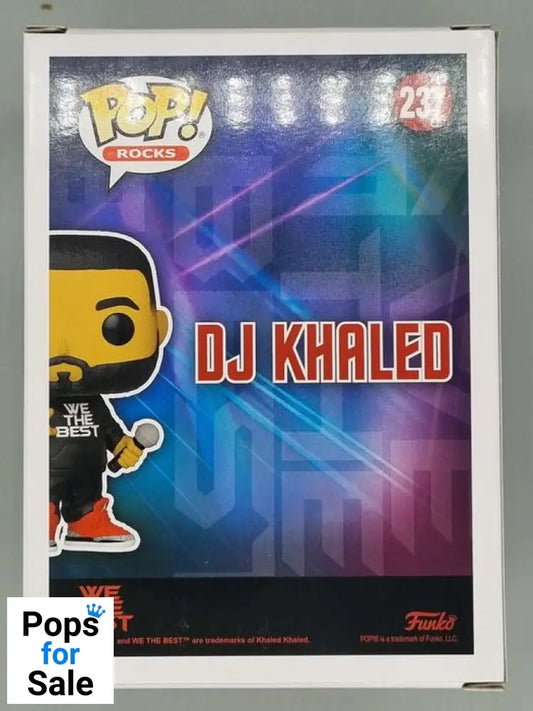 #237 DJ Khaled - Rocks Funko POP