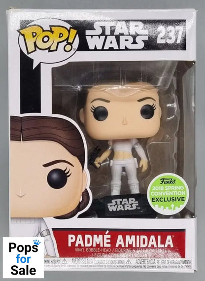 237 Padme Amidala (Geonosis) Star Wars 2018 Con Funko POP - Damaged Box