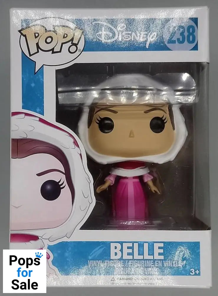 #238 Belle (Winter) - Disney Beauty and The Be - Box Damaged Funko POP - PopsforSale.co.uk