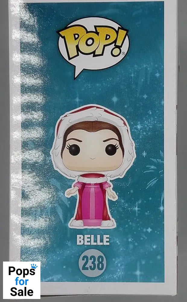 #238 Belle (Winter) - Disney Beauty and The Be - Box Damaged Funko POP - PopsforSale.co.uk