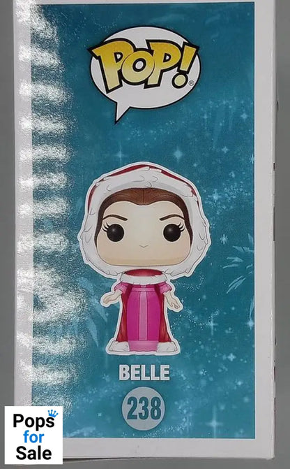 #238 Belle (Winter) - Disney Beauty and The Be - Box Damaged Funko POP - PopsforSale.co.uk