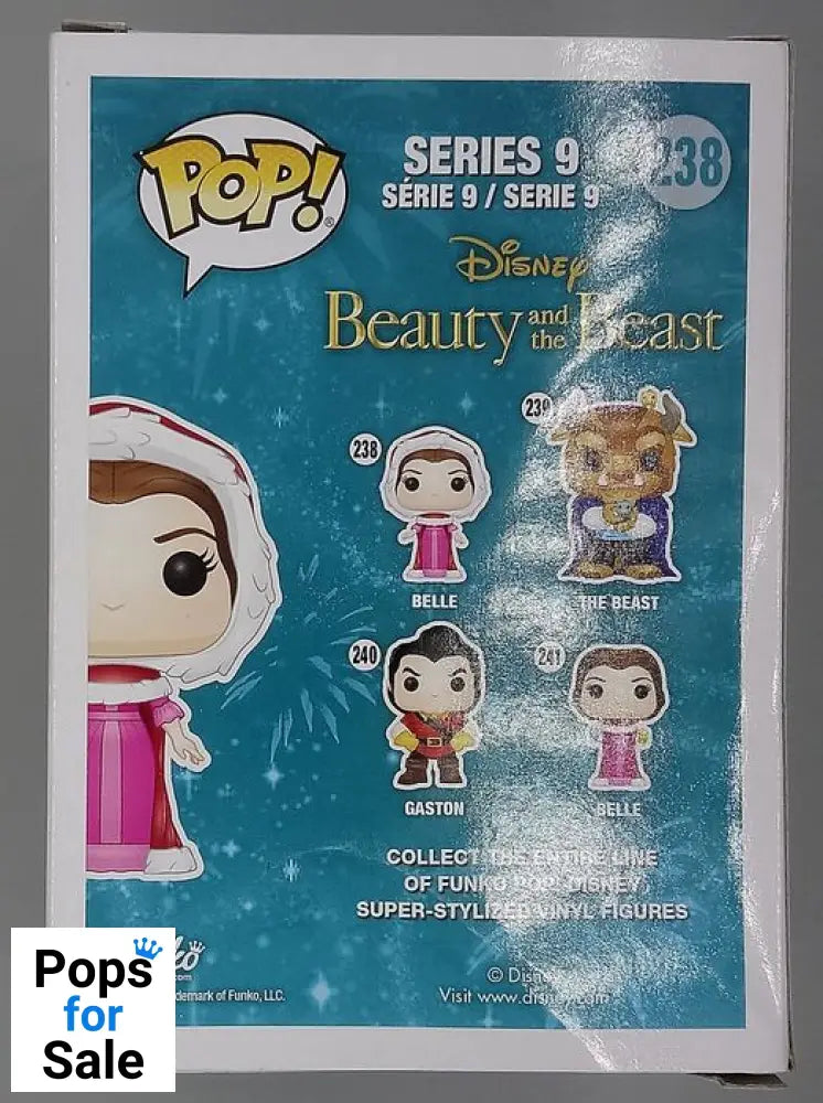 #238 Belle (Winter) - Disney Beauty and The Be - Box Damaged Funko POP - PopsforSale.co.uk