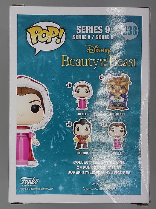 #238 Belle (Winter) - Disney Beauty and The Be - Box Damaged Funko POP - PopsforSale.co.uk