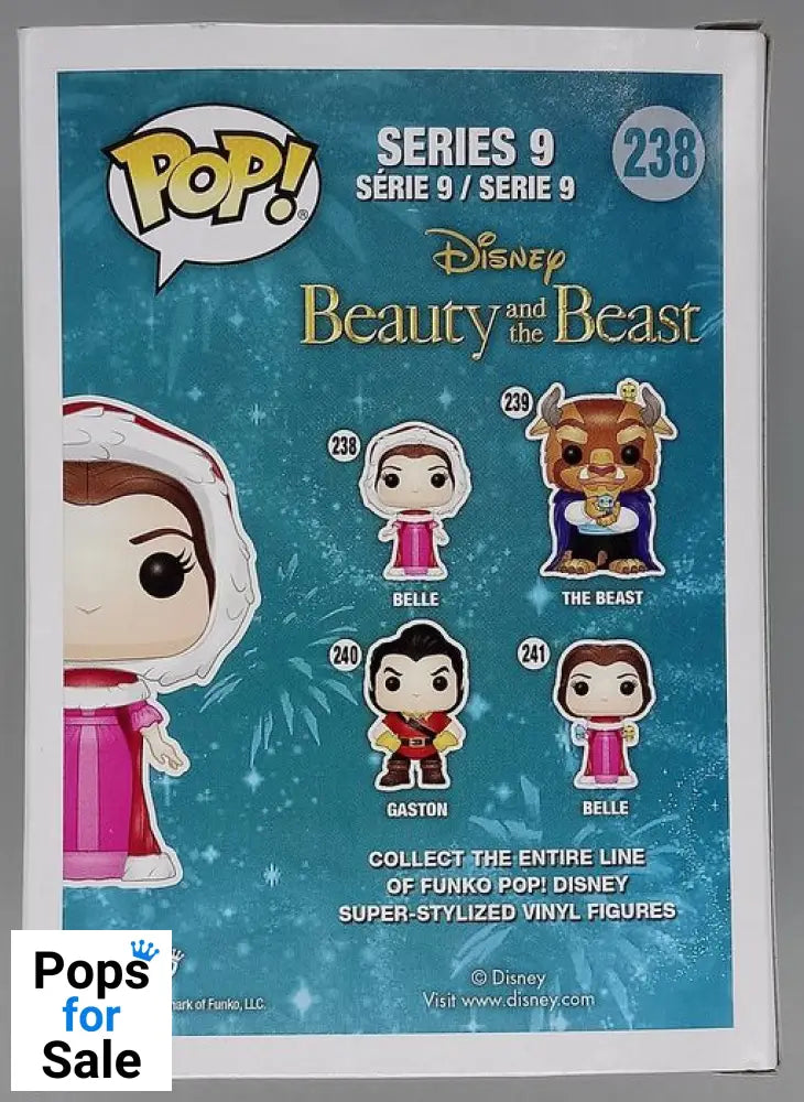 #238 Belle (Winter) - Disney Beauty and The Beast Funko POP - PopsforSale.co.uk