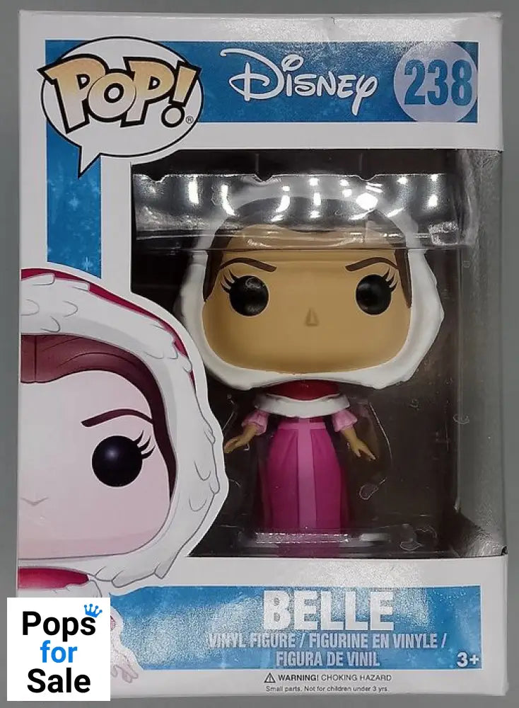 #238 Belle (Winter) - Disney Beauty and The Beast Funko POP - PopsforSale.co.uk